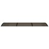 Door Canopy Black 118.1"x31.5" Polycarbonate