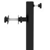 Outsunny Patio Umbrella Holder with Adjustable Clamps, Umbrella Deck Mount Bracket for Railing, Balcony, Fences, Patio Umbrella Stand for Market Umbre