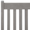 Patio Reclining Chairs 2 pcs Gray Solid Acacia Wood