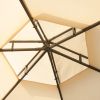 13' x 13' Patio Gazebo, Double Roof Hexagon Outdoor Gazebo Canopy Shelterwith Netting & Curtains, Solid Steel Frame for Garden, Lawn, Backyard and Dec