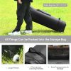 17 x 10 Feet Foldable Pop Up Canopy with Adjustable Dual Awnings