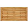 Patio Bar Table 55.1"x27.6"x40.9" Solid Acacia Wood