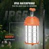 VEVOR LED Temporary Work Light, 150W, 20000lm Construction Lights, 5000K Portable Super Bright & Waterproof & Connected Up to 6 lights, Hanging Job Si