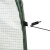 7' x 7' x 6' Garden Portable Pop Up Greenhouse with Side Door & Portable Zipper Bag for Plants & Vegetables White