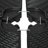 Outsunny HDPE Material Patio Umbrella Base Weights Sand Filled up to 150 Lb. for Any Offset Umbrella Base | 4-Piece, Water or Sand Filled, All-Weather