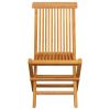 Patio Chairs with Anthracite Cushions 6 pcs Solid Teak Wood