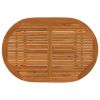 Patio Table 78.7"x39.4"x29.5" Solid Wood Eucalyptus
