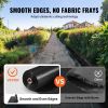 VEVOR 13FTx108FT Premium Heavy Duty Weed Barrier Landscape Fabric, 5OZ Woven Geotextile Fabric Under Gravel, High Permeability for Weed Blocker Weed M