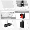 17 x 10 Feet Foldable Pop Up Canopy with Adjustable Dual Awnings