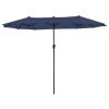 13 ft. Market No Weights Patio Umbrella 2-Side