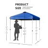 6.6 x 6.6 Feet Outdoor Pop-up Canopy Tent with Roller Bag