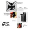 6.6 x 6.6 Feet Outdoor Pop-up Canopy Tent with Roller Bag
