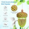 Bird Feeder Outdoor Hanging Food Dispenser for Garden Yard