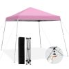 10 x 10 Feet Outdoor Instant Pop-up Canopy with Carrying Bag