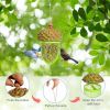 Bird Feeder Outdoor Hanging Food Dispenser for Garden Yard