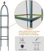 Garden Obelisk Trellis for Climbing Plants Outdoor 165cm Rose Bush Sqaure Trellis for Pots Rustproof Metal Plant Flower Trellises for Vine Jasmine Sup